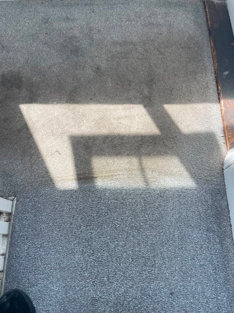 Carpet cleaning before and after
